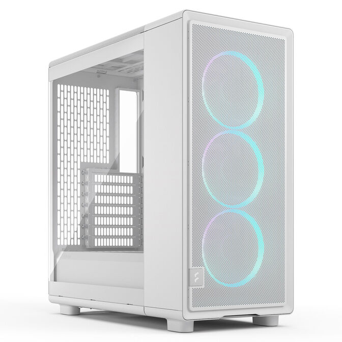 Fractal Design Epoch White RGB TG Clear tint PC-Geh&auml;use, Midi-Tower, ATX, Tempered Glass - wei&szlig; image number 0