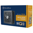 SilverStone HELA 850R 80 PLUS Platinum Netzteil, ATX 3.1, PCIe 5.1 - 850 Watt, schwarz image number null