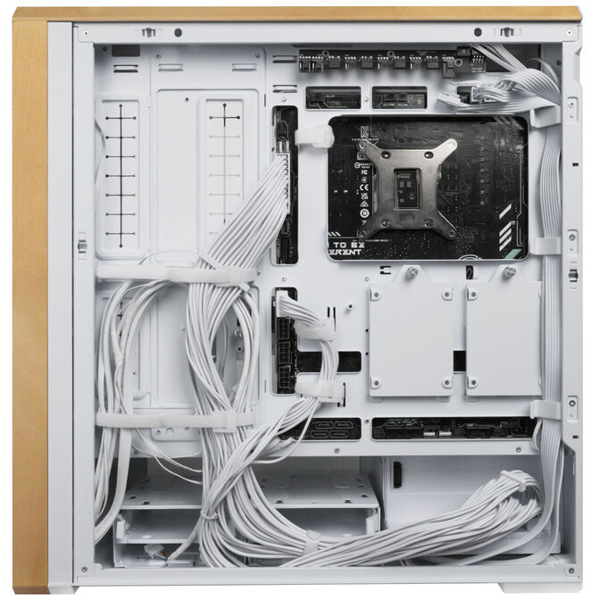 Lian Li Lancool 217 PC Case, Mid Tower, ATX, Tempered Glass - White image number 8
