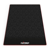 Nitro Concepts Floor Mat Bodenmatte f&uuml;r Sim-Racing-Rigs, 150 x 75 cm, rutschfest - schwarz