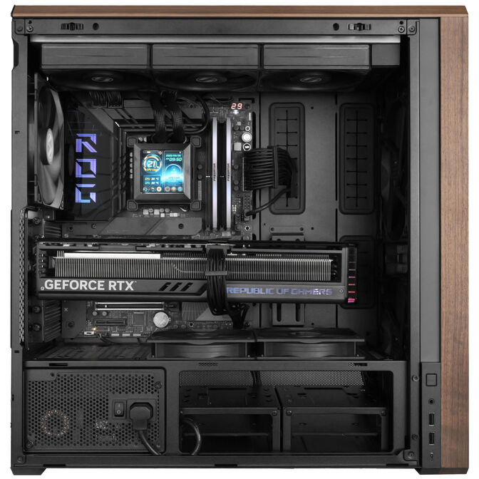 Lian Li Lancool 217 PC-Geh&auml;use, Midi-Tower, ATX, Tempered Glass - schwarz image number 8