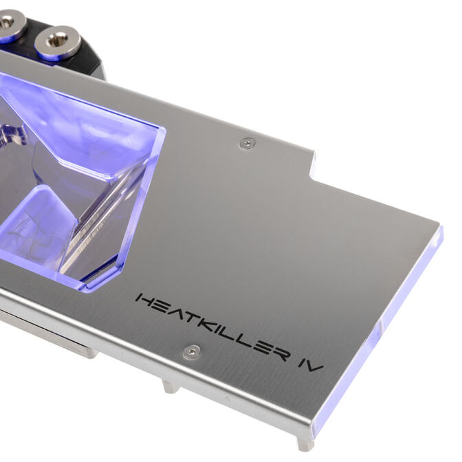 Watercool Heatkiller IV for Radeon RX 5700 XT, RGB - Acrylic + Nickel, silver image number 5