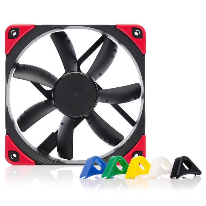 Noctua NF-S12A PWM chromax.black.swap L&uuml;fter - 120mm image number 1