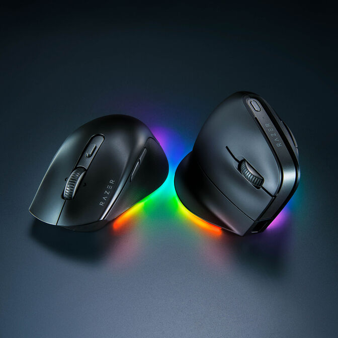 Razer Pro Click V2 Wireless Gaming Mouse, RGB - Vertical Edition image number 12