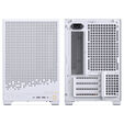 Jonsbo D32 PRO Mesh PC-Geh&auml;use, Mini-Geh&auml;use, mATX - wei&szlig; image number null