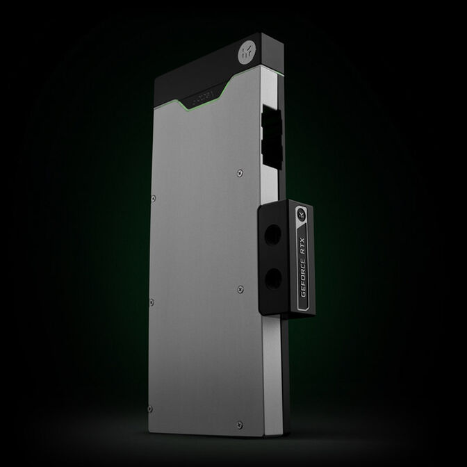 EK Water Blocks EK-Quantum Vector&sup2; RE RTX 3080/90 Backplate - silber image number 3