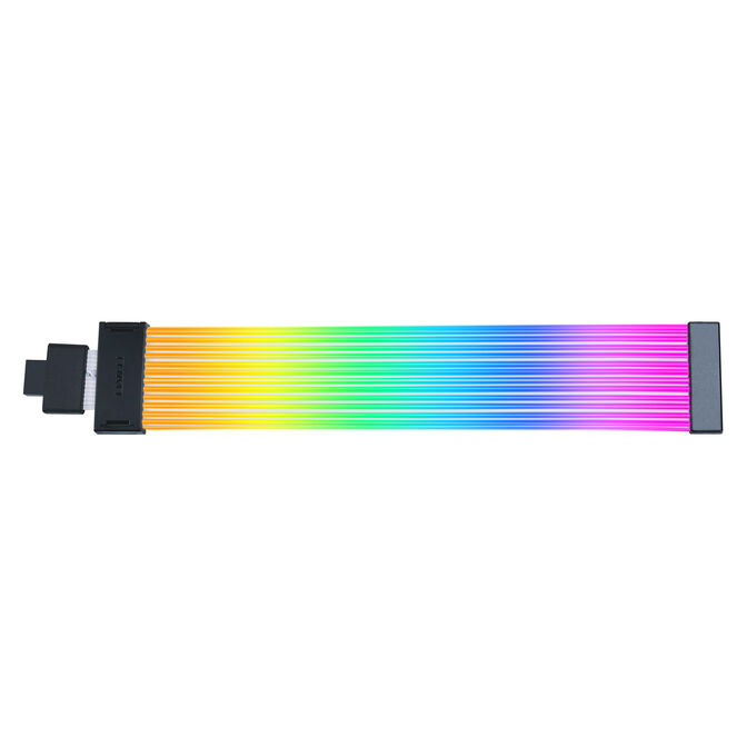 Lian Li "Visual Upgrade Kit" Strimer Wireless 24-Pin RGB Motherboard Cable, Controller + 12V-2x6 GPU Cable Wide & 8.8 Universal Screen - White image number 11
