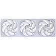 Jonsbo ZA-420W PWM-L&uuml;fter, ARGB - 3x 140mm, wei&szlig; image number null