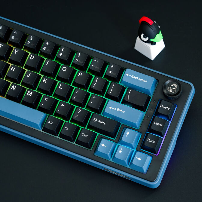 Ducky OK-M 65 Gaming Keyboard, 65%, Hot-Swappable, RGB, ISO - KTT Tactile image number 10