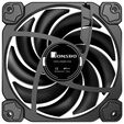 Jonsbo HF-120 PWM Fan - 120mm, black image number null