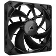 Corsair iCUE LINK RX140 MAX Series, PWM Fan - 140mm, black image number null