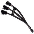 Alphacool Y-Splitter 4-Pin auf 3x 4-Pin PWM 15cm - schwarz image number null