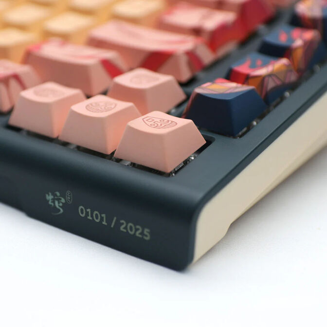 Ducky Year of the Snake 2025 Zodiac Gaming Keyboard, 75%, Hot-Swappable, RGB, ISO - MX2A Brown image number 4