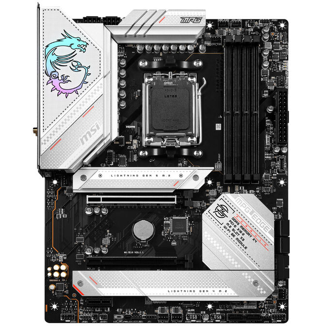 MSI MPG B650 Edge WiFi, Sockel AM5, AMD B650, ATX - DDR5 image number 2