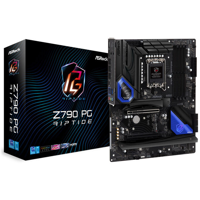 ASRock Z790 PG Riptide, Intel Z790 Mainboard - Sockel 1700, DDR5 image number 0