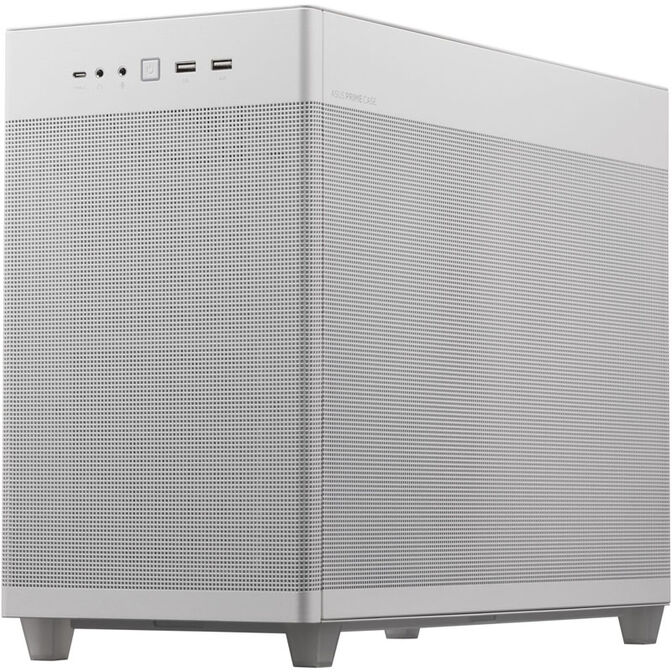 ASUS Prime AP201 Micro-ATX case - white image number 1