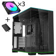 Lian Li O11 Dynamic EVO RGB PC-Geh&auml;use Bundle, Midi-Tower, ARGB, Tempered Glass + 3x UNI FAN SL-INF - schwarz image number null