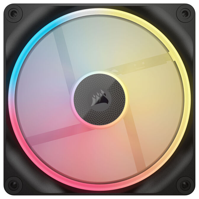 Corsair iCUE Link LX140-R, PWM fan, RGB - 140mm, black image number 5