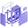 HYTE X50 Midi Tower - Taro Milk image number null