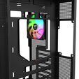 Thermaltake View 380 XL WS ARGB PC Case, Mid Tower, ATX, ARGB, Tempered Glass - Black image number null