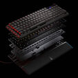 Corsair Vanguard Pro 96 Gaming Keyboard, RGB - MGX Hall Effect Switches, black, ISO image number null