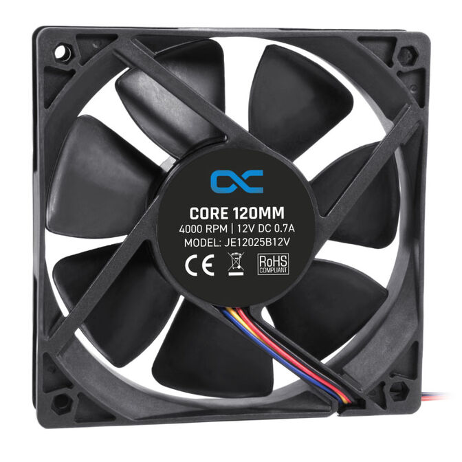 Alphacool Core PWM-L&uuml;fter 4.000 U/min - 120 mm - schwarz image number 1