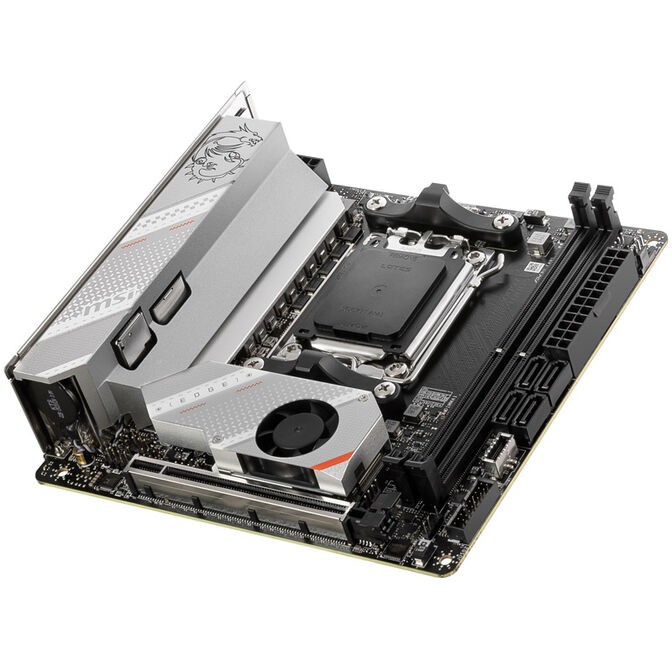 MSI MPG B650I Edge WiFi, Sockel AM5, AMD B650l, Mini-ITX - DDR5 image number 4