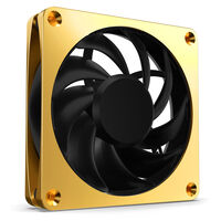 Alphacool Apex Stealth Metall L&uuml;fter 120 mm, 2.000 U/min - gold