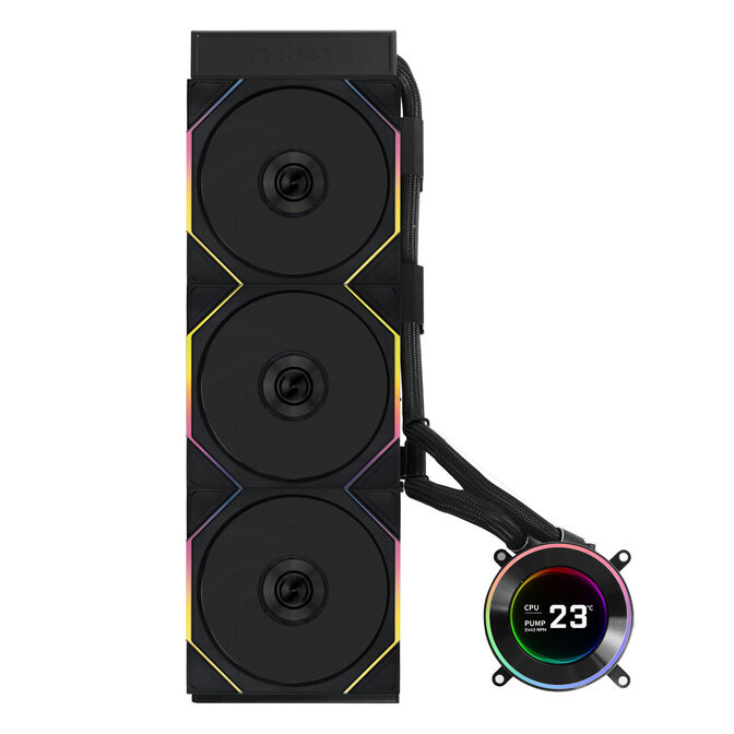 Lian Li LANCOOL 216 PC Case Bundle + HYDROSHIFT II LCD-C 360TL AiO - black image number 10