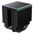 Alpenf&ouml;hn Matterhorn 2 Aurora Max CPU Cooler, 250 W TDP, Dual-Tower, 2x 120 mm PWM, ARGB &ndash; Black image number null