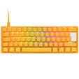 Ducky One 3 Yellow Mini Gaming Keyboard, RGB LED - MX-Silent-Red image number null