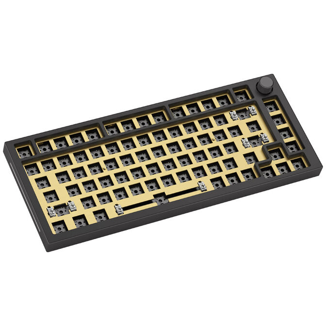 Glorious GMMK Pro 75 % Switch Plate - Brass, ANSI image number 1