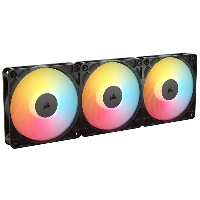 Corsair RS Series RS120-R ARGB PWM Fan - 3-Pack, 120mm, black image number 2