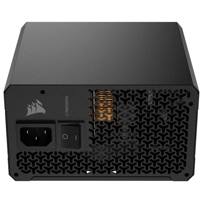 Corsair RMe Series RM1000e 80 PLUS Gold power supply, modular, ATX 3.1, PCIe 5.1 - 1,000 watts, black image number 4