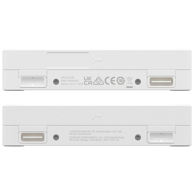 Corsair iCUE LINK QX120 RGB Series, PWM L&uuml;fter - 120mm, wei&szlig; image number 8