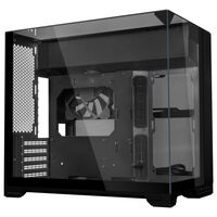 Lian Li O11 Vision-M PC-Geh&auml;use, Micro-ATX, Tempered Glass - schwarz