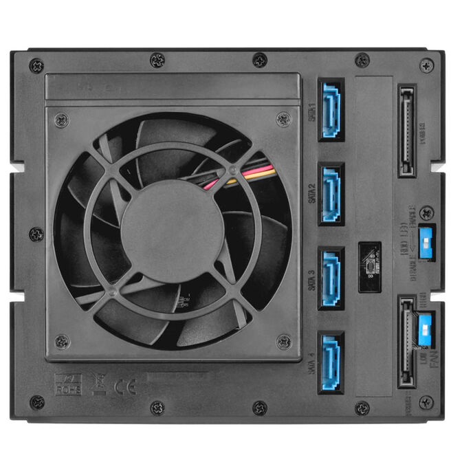 SilverStone SST-FS304-12G Externes 3,5-Zoll-Geh&auml;use, 4-Bay - schwarz image number 3