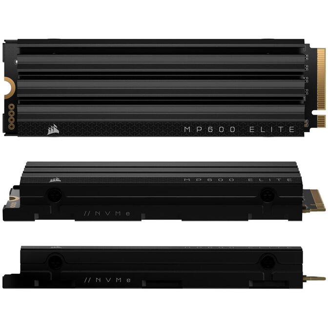 Corsair MP600 Elite NVMe SSD, PCIe 4.0 M.2 Type 2280 - 2 TB with heatsink image number 3