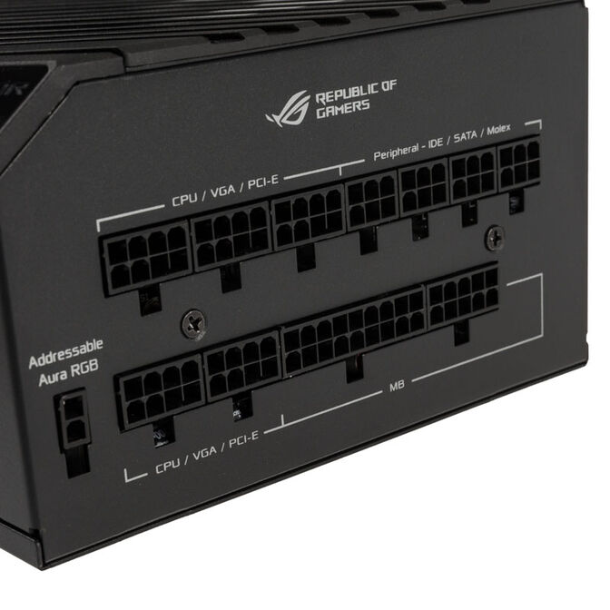 ASUS ROG Thor Power Supply 80 PLUS Platinum, modular - 850 Watt image number 4