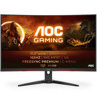 AOC CQ32G2SE, 31,5 Zoll Curved Gaming Monitor, 165 Hz, VA, FreeSync
