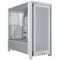 Corsair Frame 4000D PC-Geh&auml;use, Midi-Tower, E-ATX, Tempered Glass - wei&szlig;