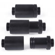 Alphacool ES D-Plug, 31.5-46.5mm, G1/4 male to G1/4 male - black image number null