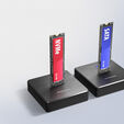 AXAGON ADSA-M2C Dual NVMe M.2 SSD-Dockingstation, USB-C 10 Gbit/s, Klonfunktion image number null