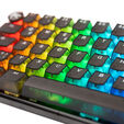 Ducky One 3 Aura Black SF Gaming Keyboard, RGB LED - MX-Silent-Red image number null