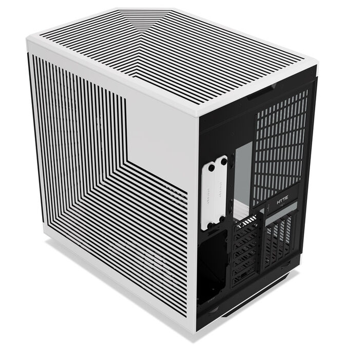 Hyte Y70 Touch PC Case, Mid Tower - Black/White image number 3