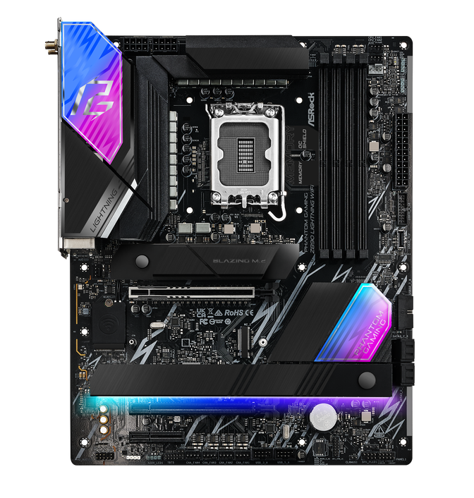 ASRock Z890 Lightning WiFi Mainboard, Sockel LGA 1851, Intel Z890, ATX, DDR5 image number 3