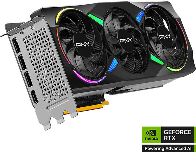 PNY GeForce RTX 5070 Ti ARGB Epic-X OC Edition, 16384 MB GDDR7 image number 1