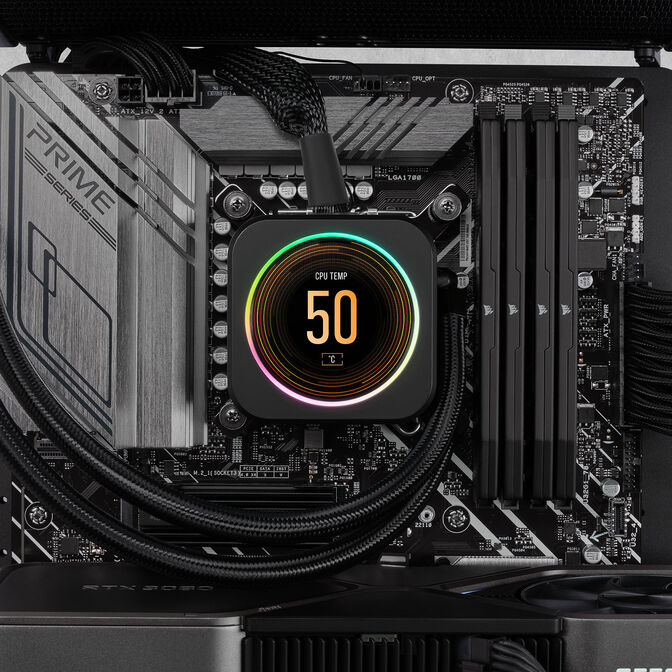 Corsair Vengeance DDR5-5600 RAM, CL40, XMP 3.0 - 128 GB Quad Kit, black image number 5