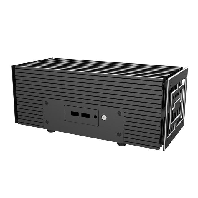 Akasa Turing Fanless UCFF-Geh&auml;use (Intel NUC), OEM - schwarz, LGA1700 image number 2