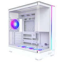 Montech KING 45 PRO PC-Geh&auml;use, Midi-Tower, ATX, Tempere Glass, RGB - wei&szlig;